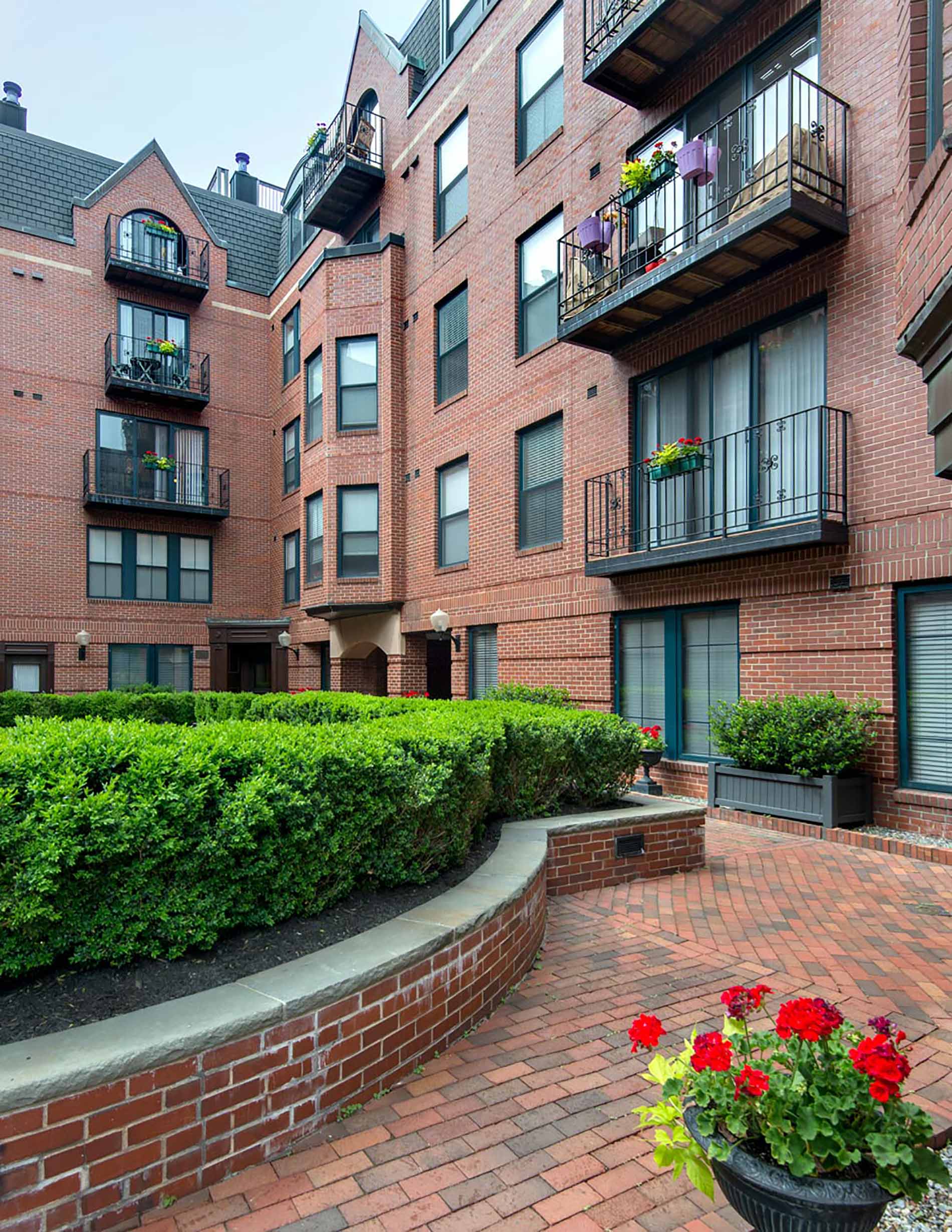 Garrison Square courtyard