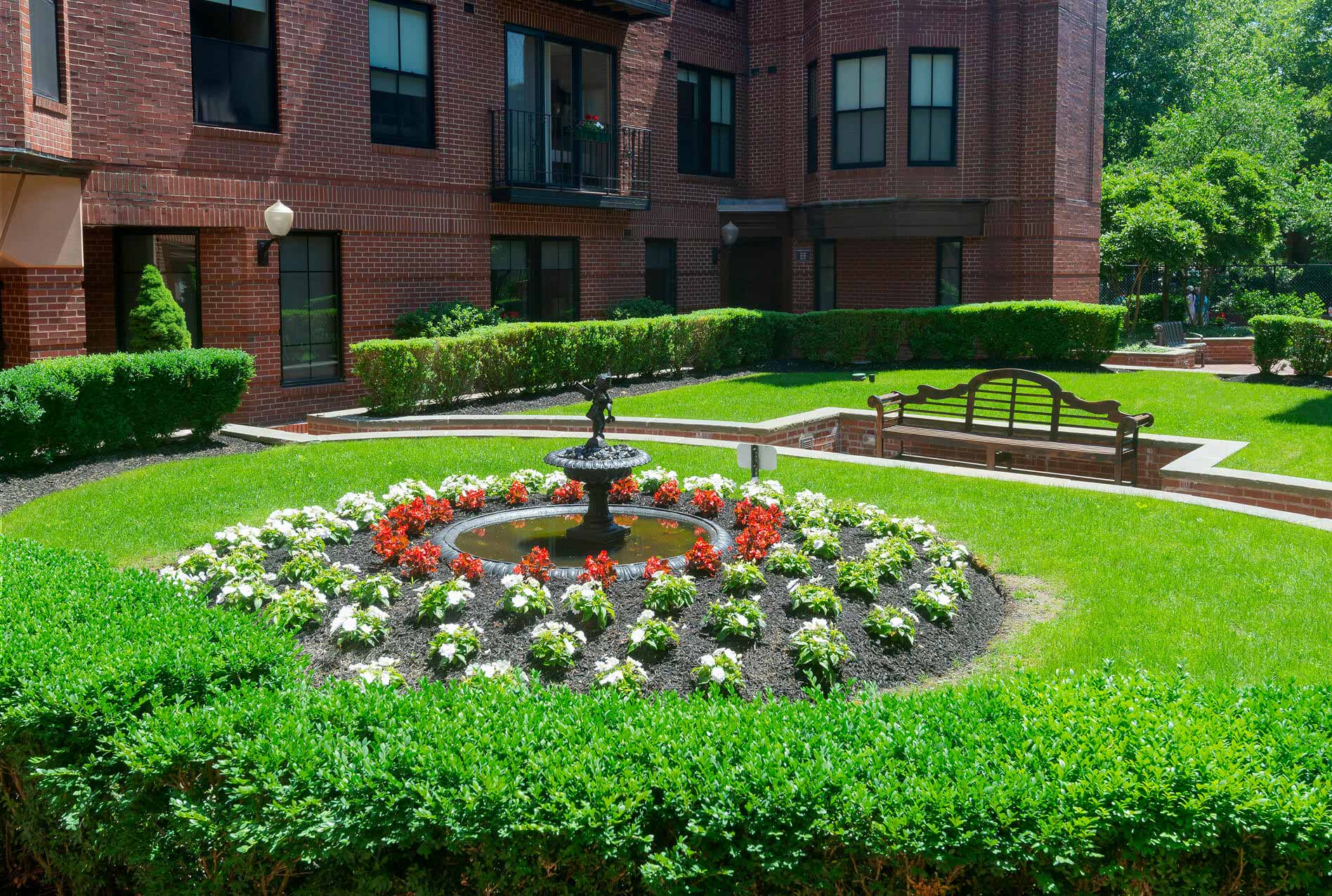 Garrison Square courtyard