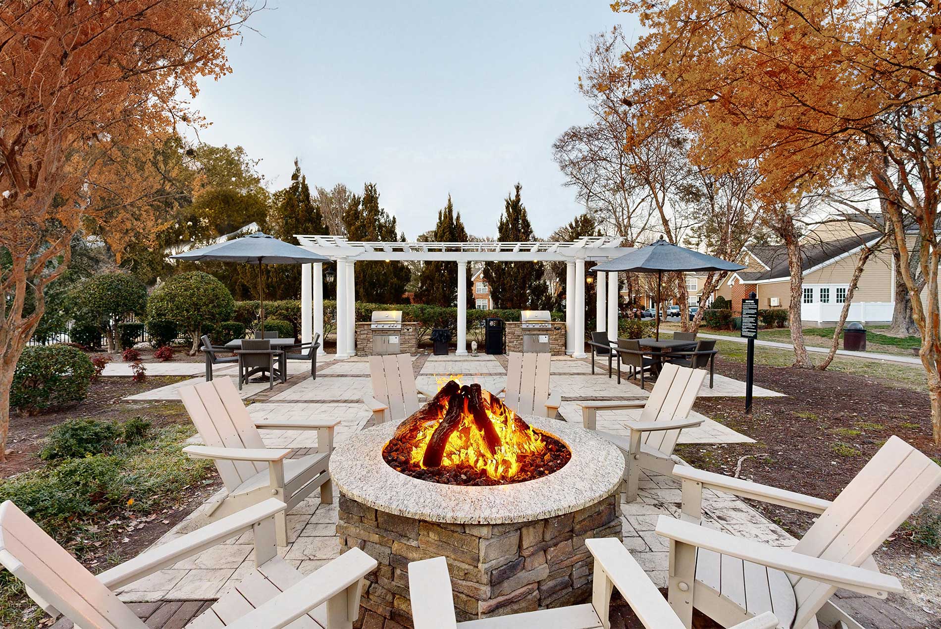 Gayton Pointe firepit