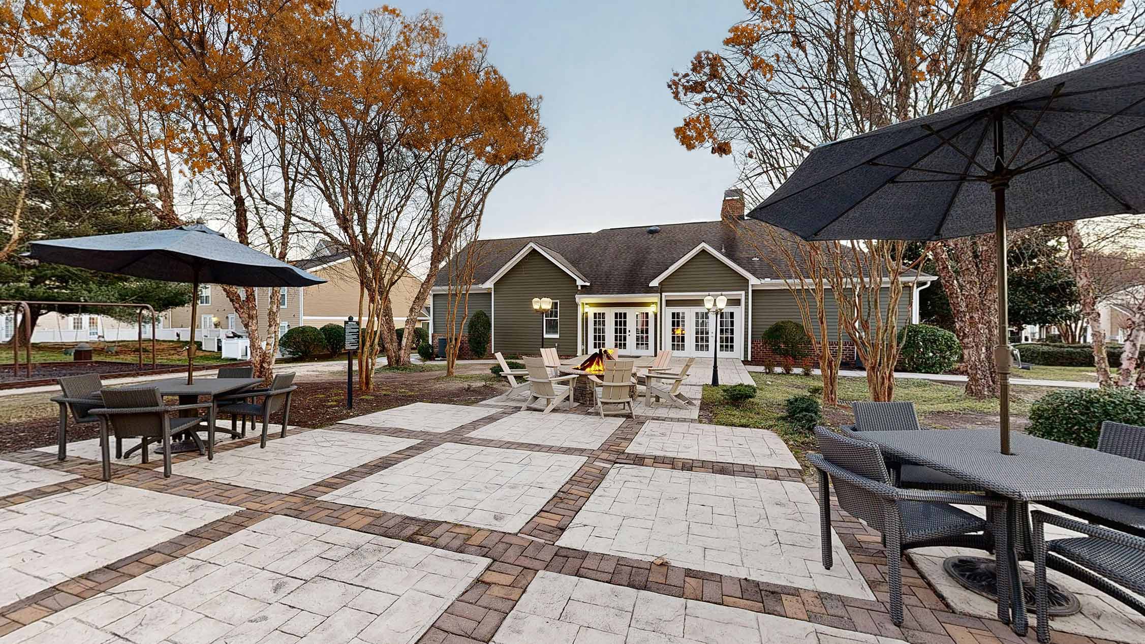 Gayton Pointe fire pit