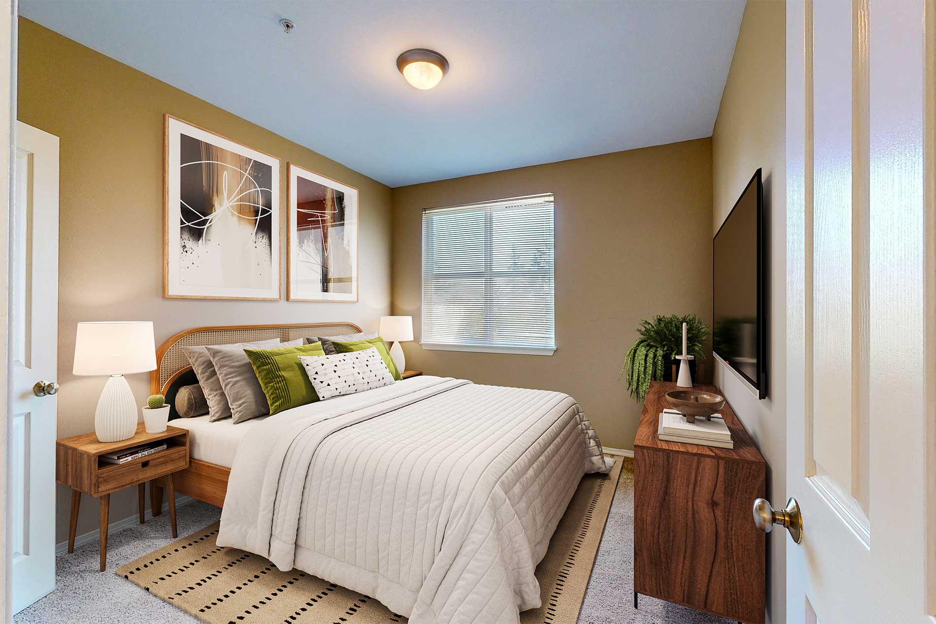 Hearthstone apartment bedroom