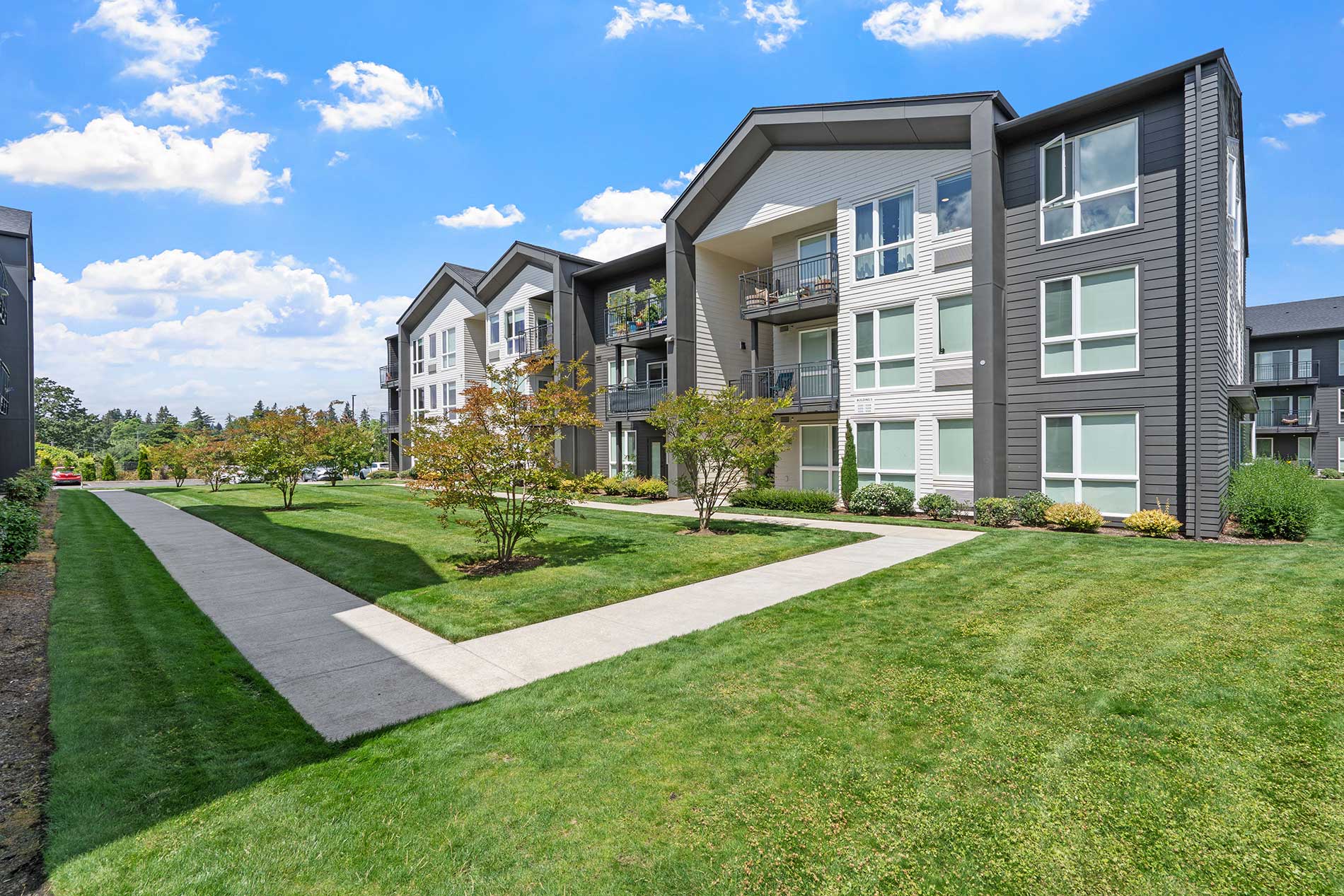 Heirloom apartments building exterior