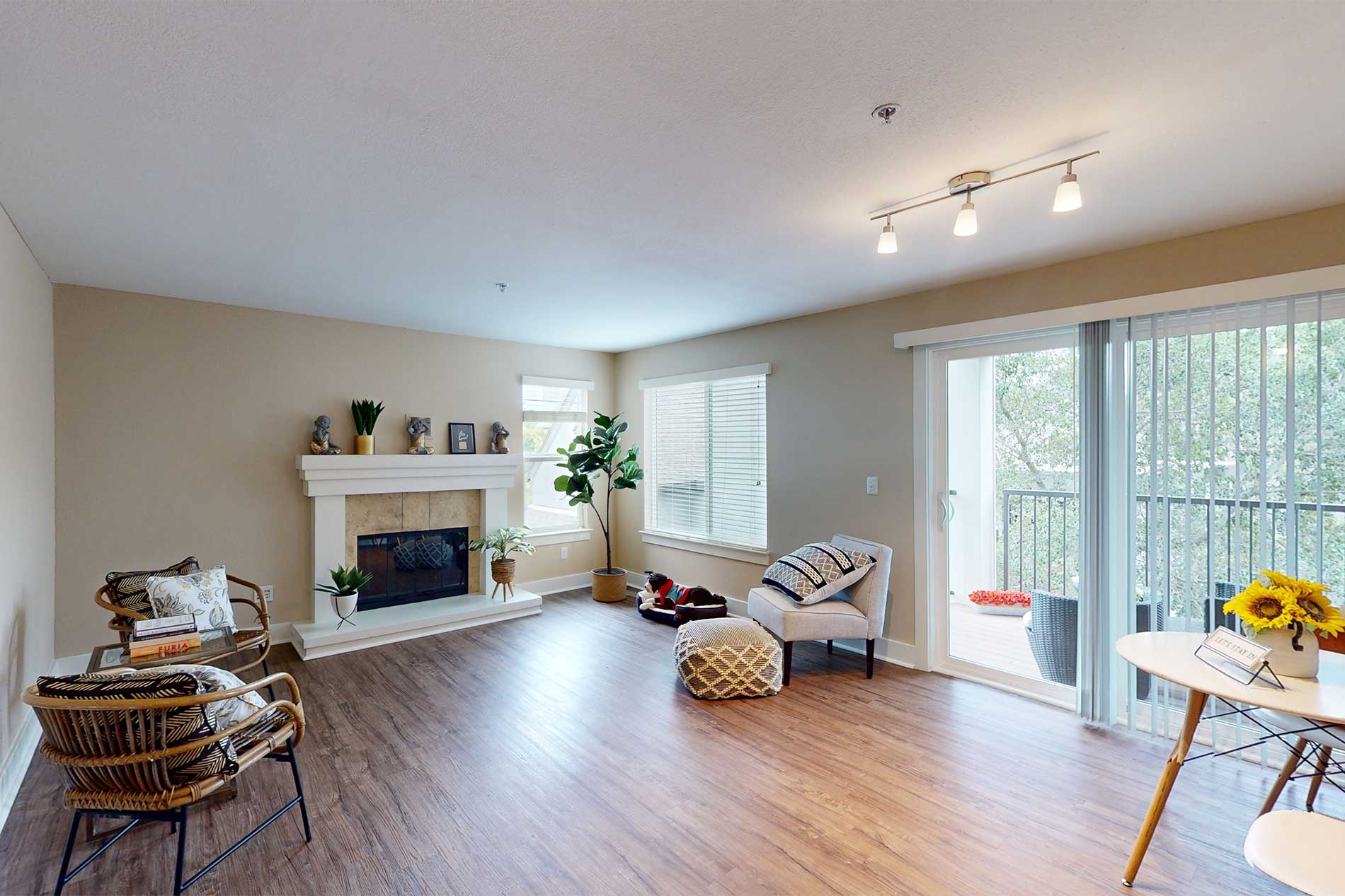 Highlands of Marin apartment living room