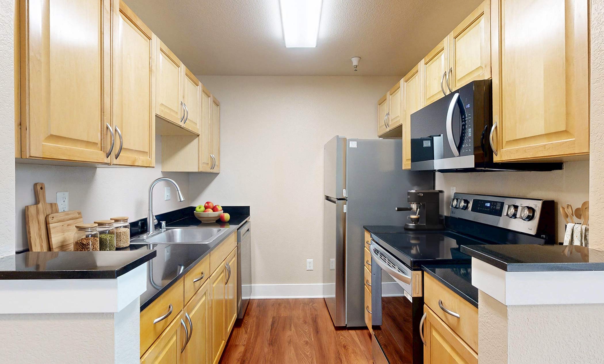 Highlands of Marin staged kitchen