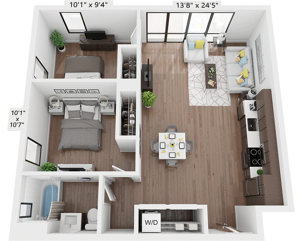 Two Bedroom B1I