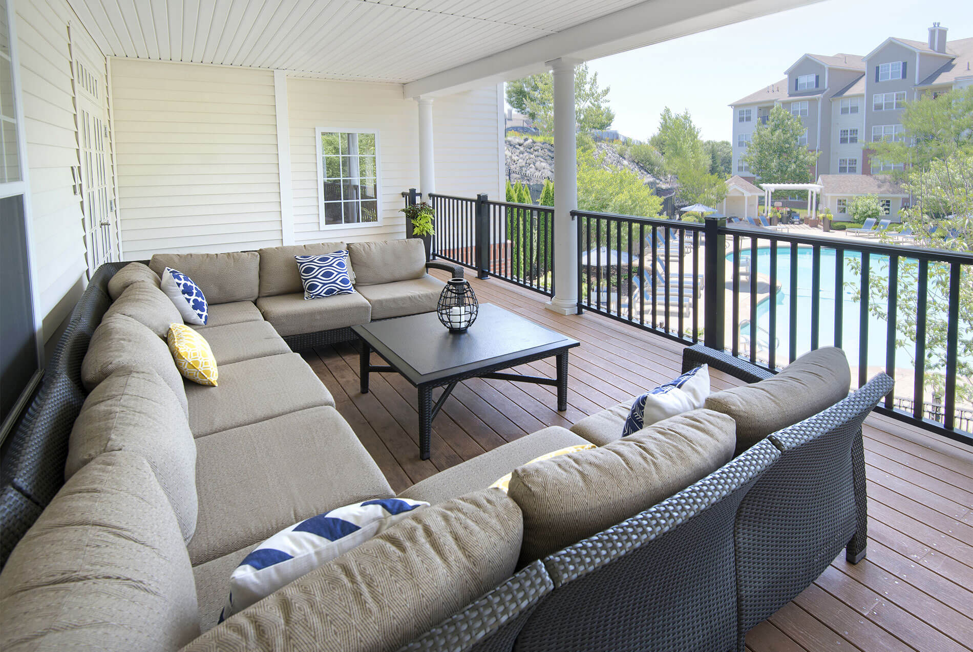 Inwood West clubhouse patio