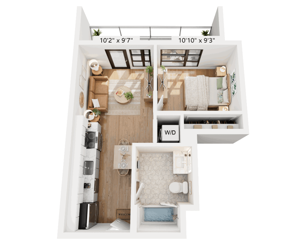 One Bedroom - A1A