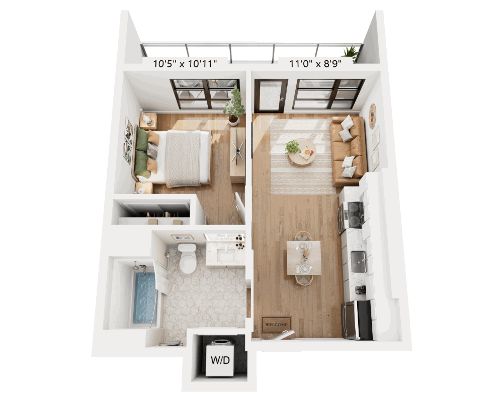 One Bedroom - A1B