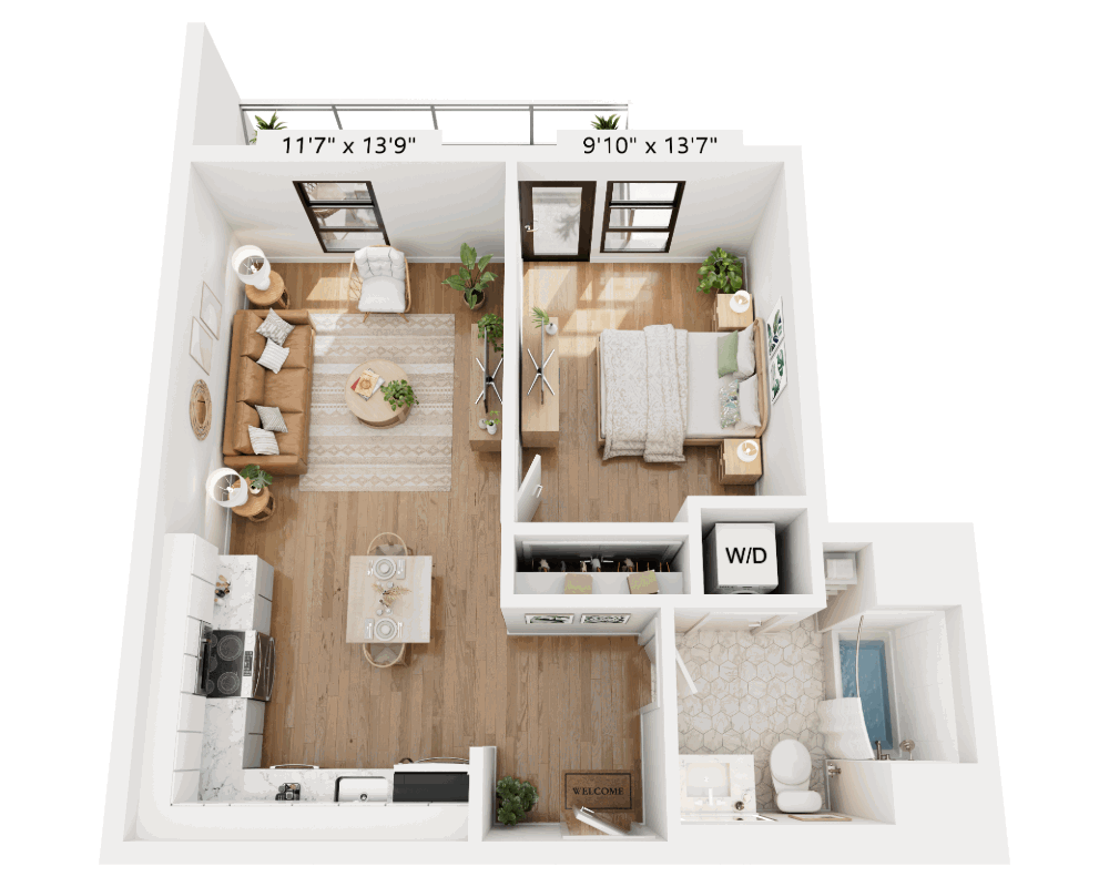 One Bedroom - A1J