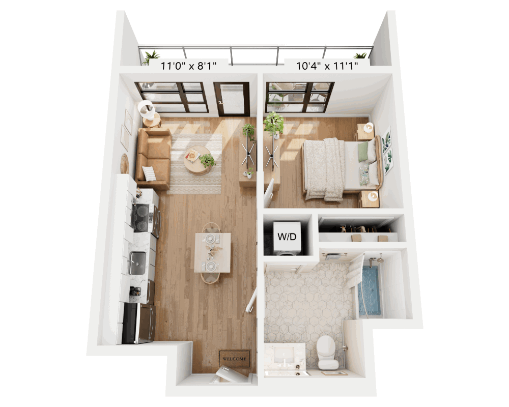 One Bedroom - A1L
