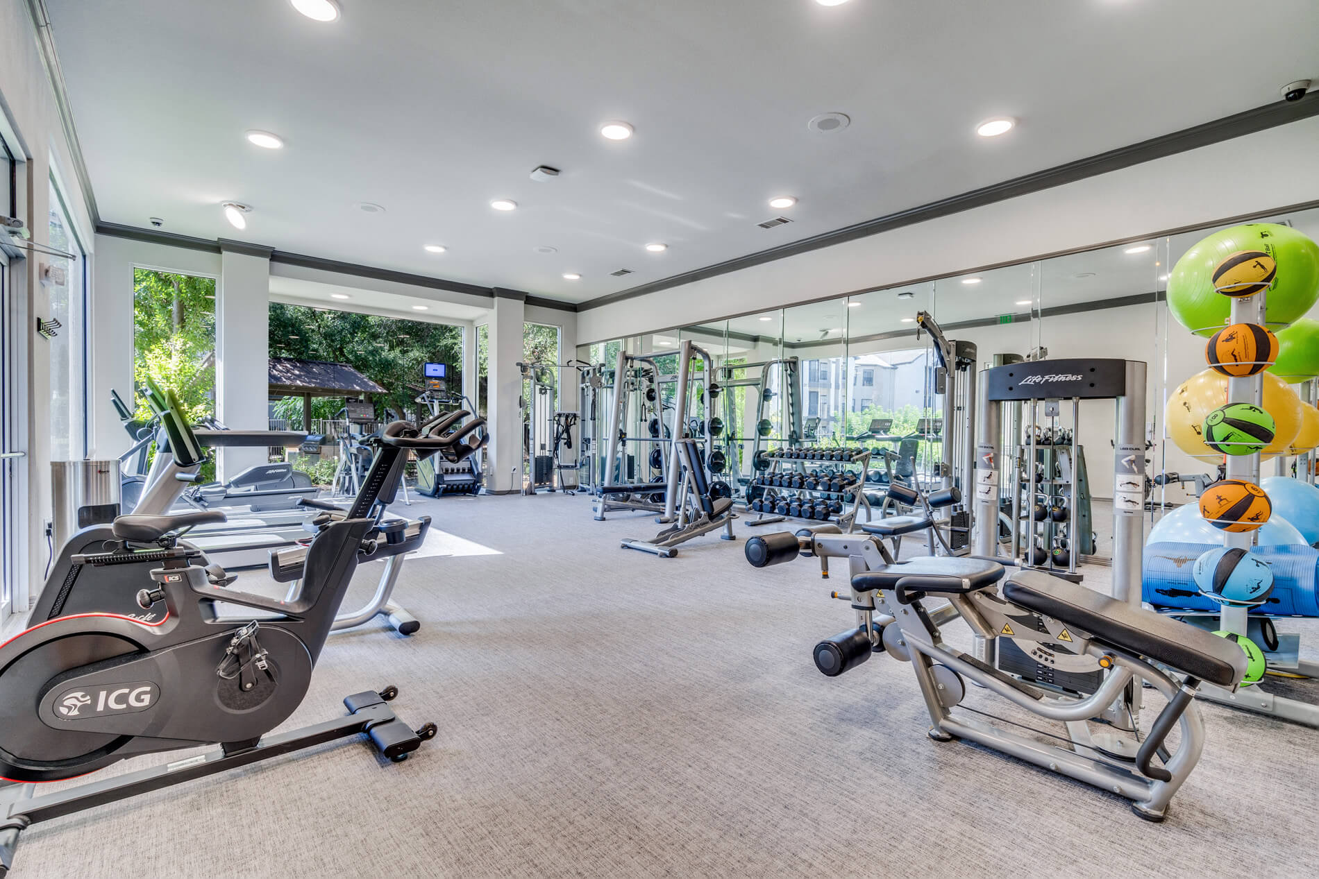 Lakeline Villas Fitness center