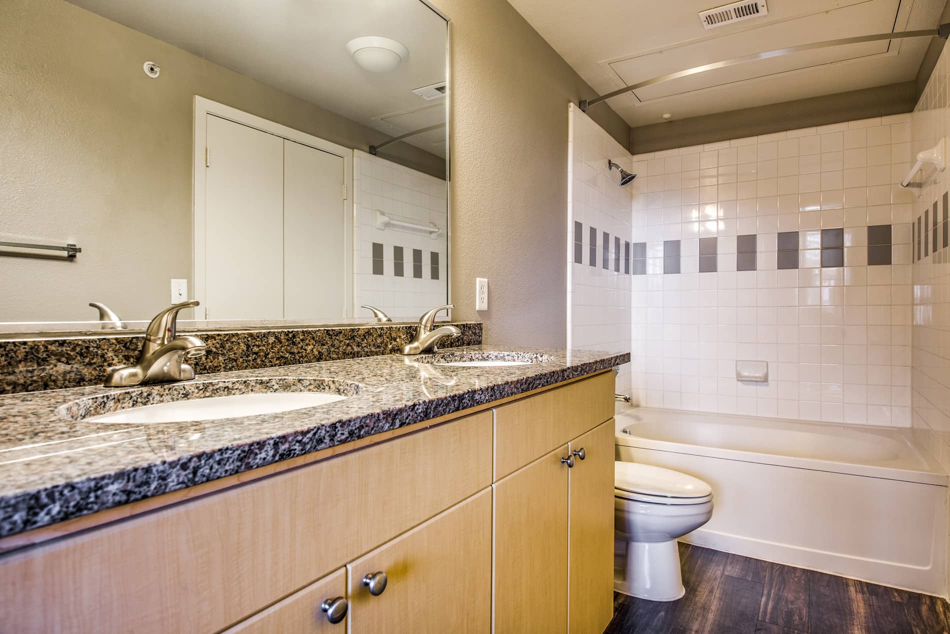 Legacy Village Apartment Bathroom