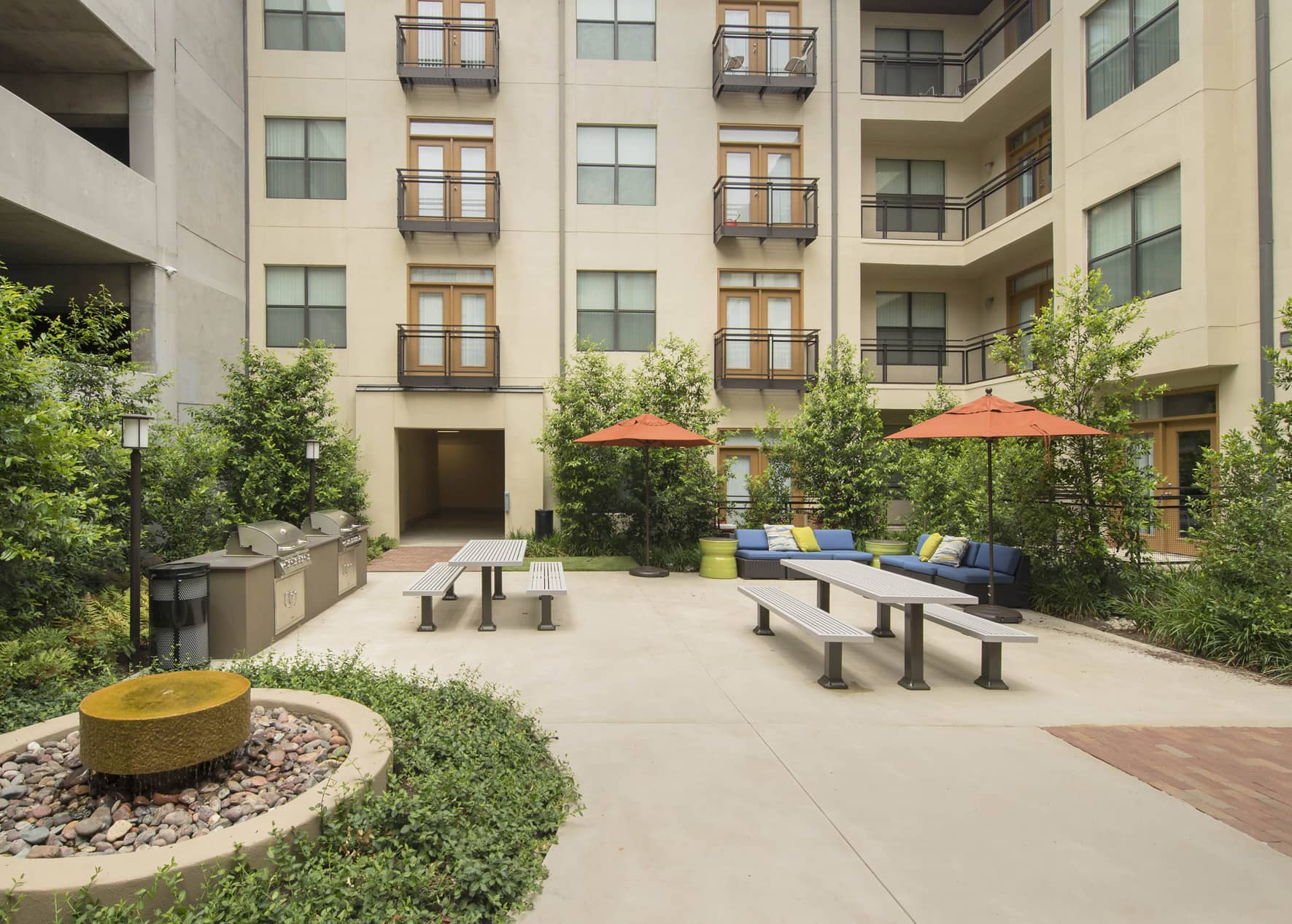 Legacy Village Courtyard