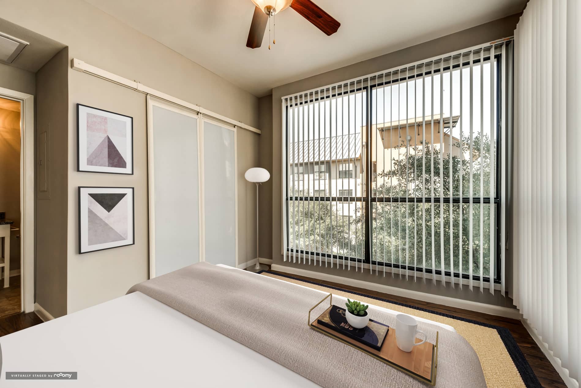 Legacy Village apartment virtually staged by RoOomy