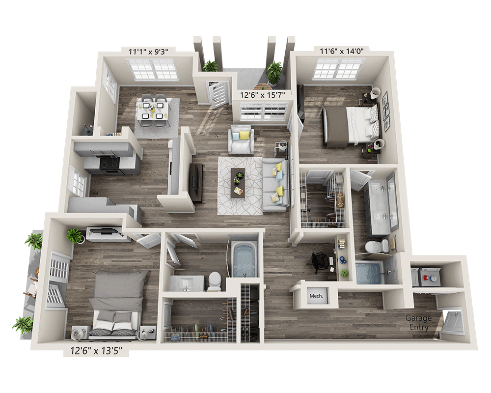 Plan H1 (B2F)