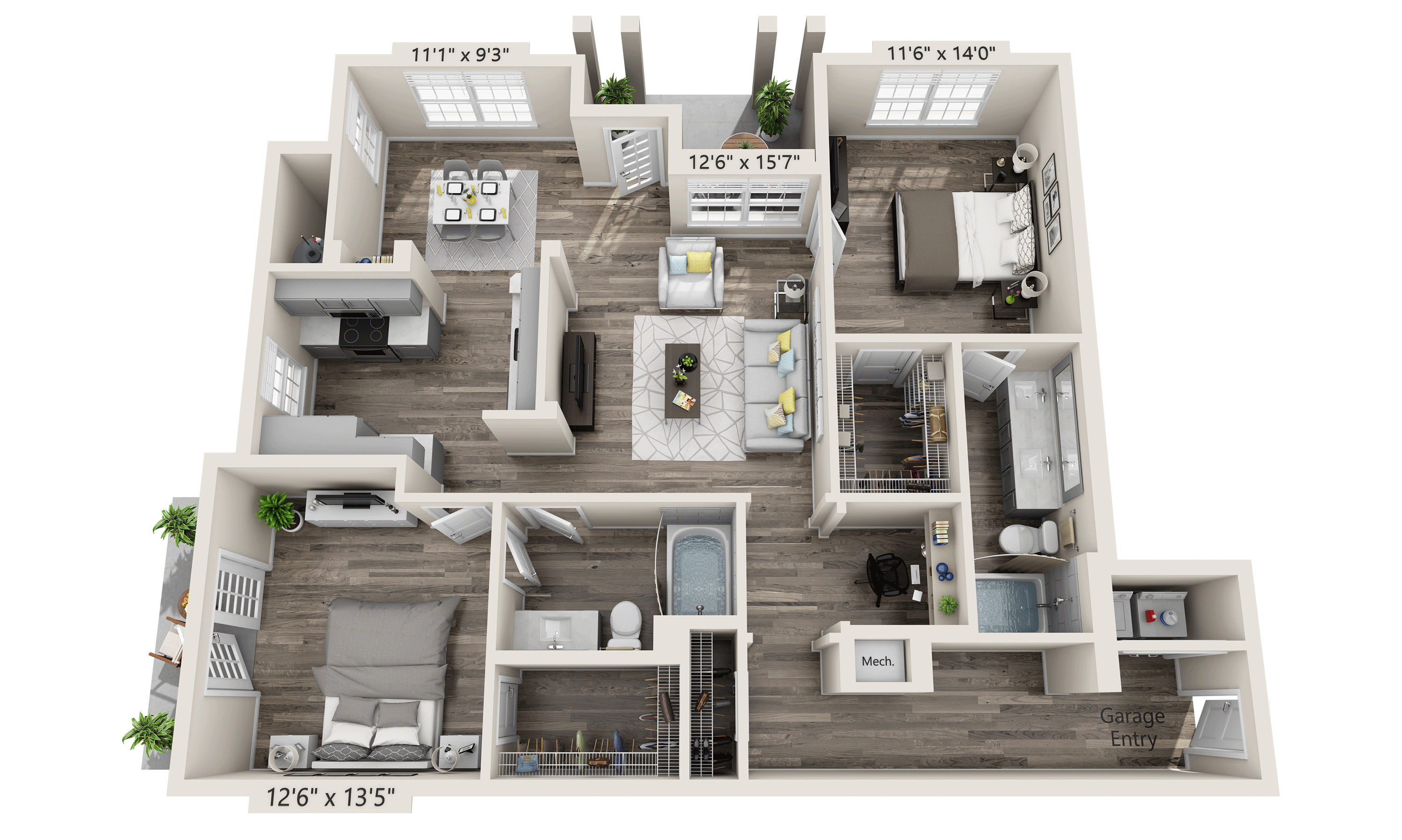 Plan H1 (B2F)