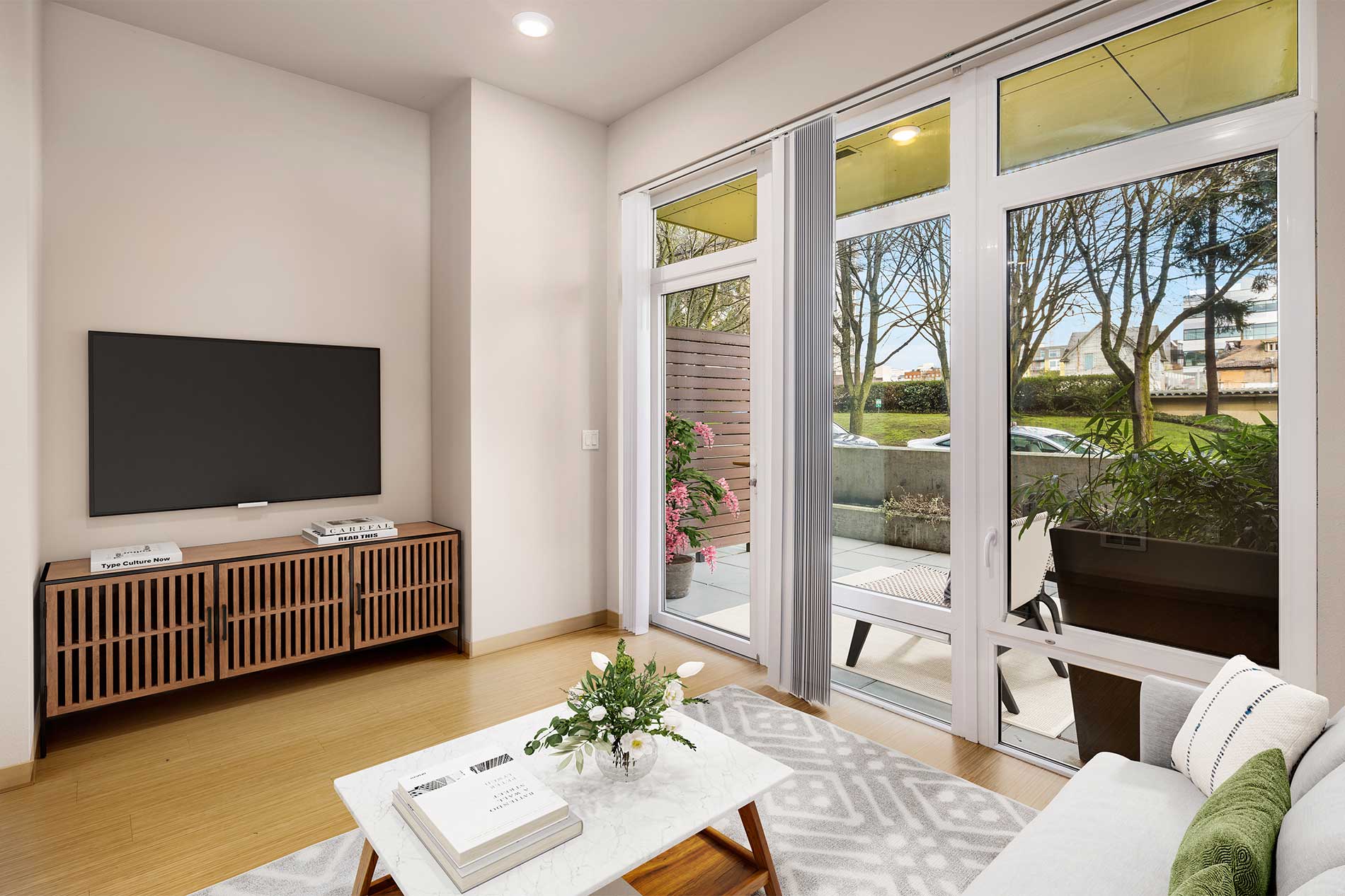 Lightbox apartment living room