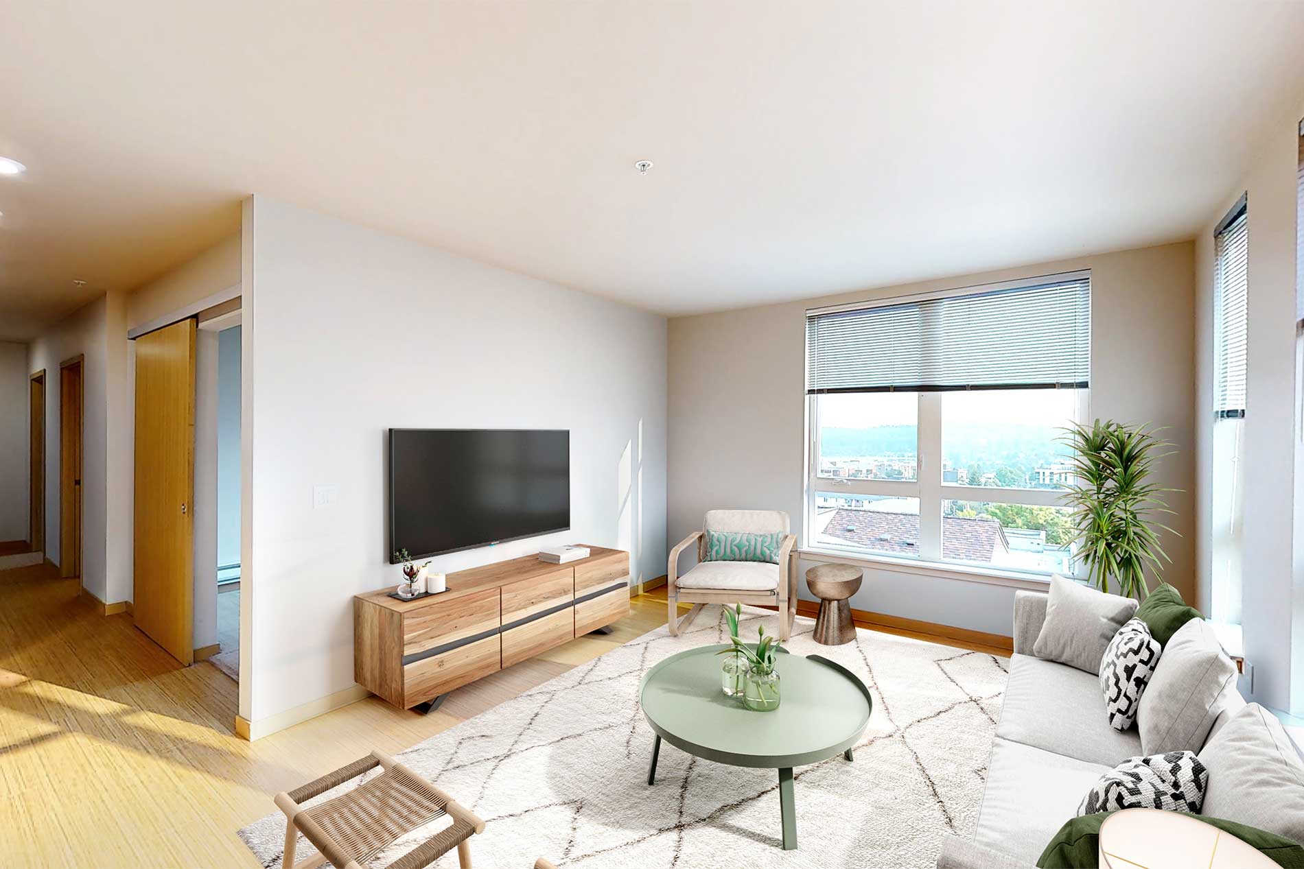 Lightbox apartment living room