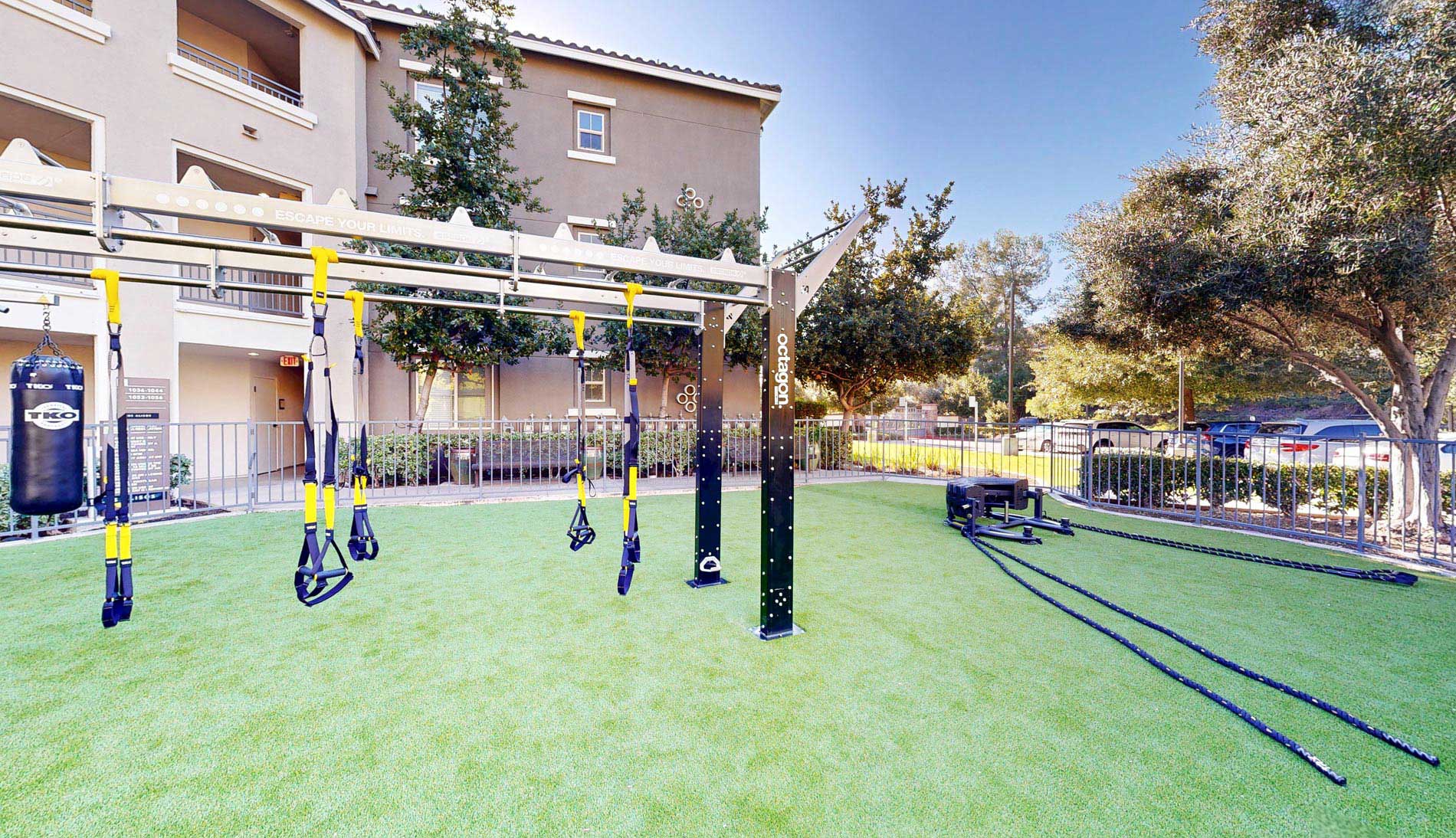 Los Alisos outdoor fitness center