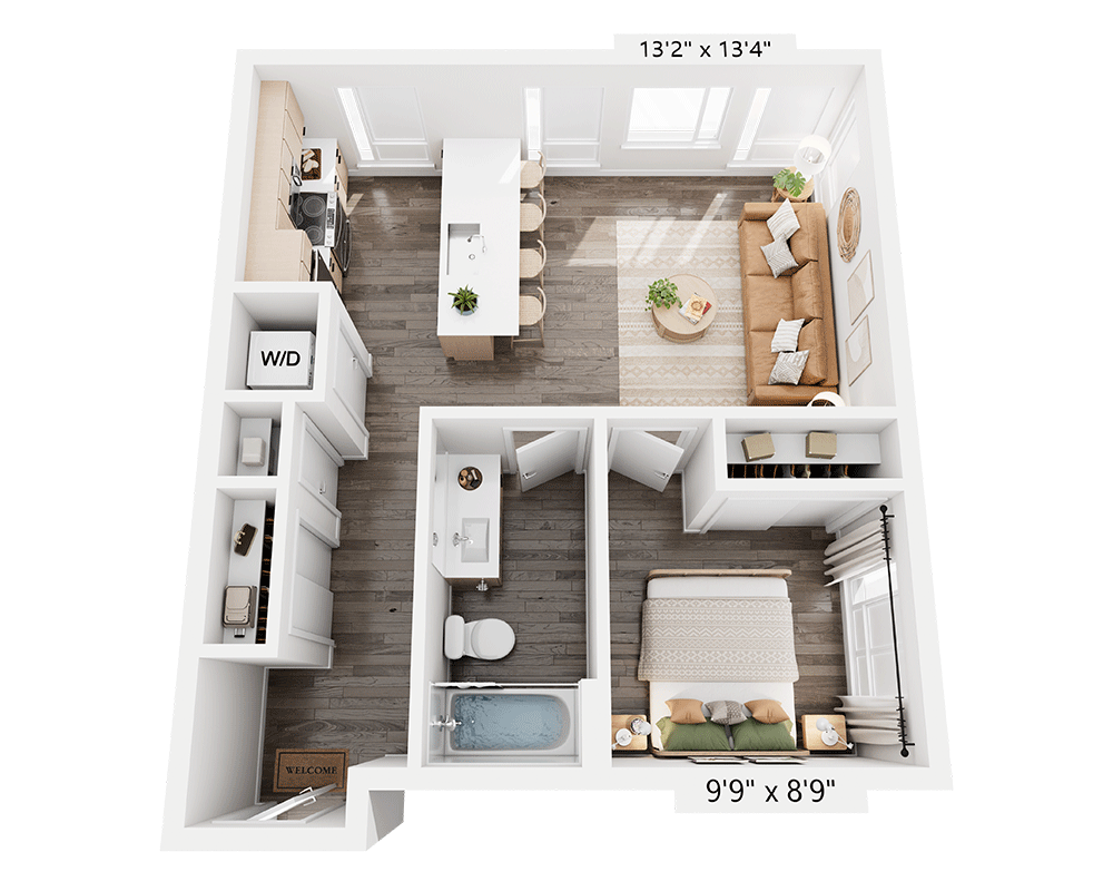 One Bedroom - A1E1