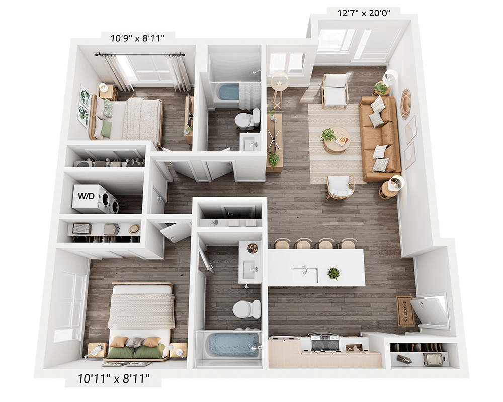 Two Bedroom - B2A