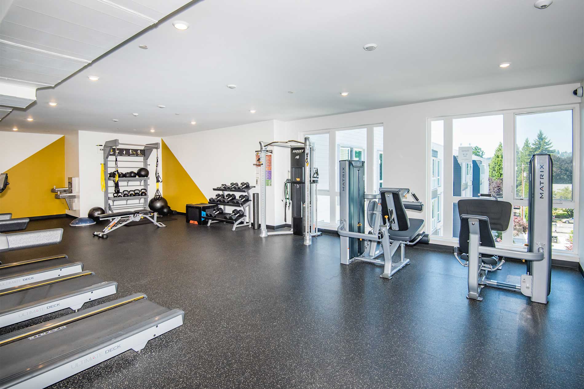 Apartments with fitness center in Sellwood-Moreland