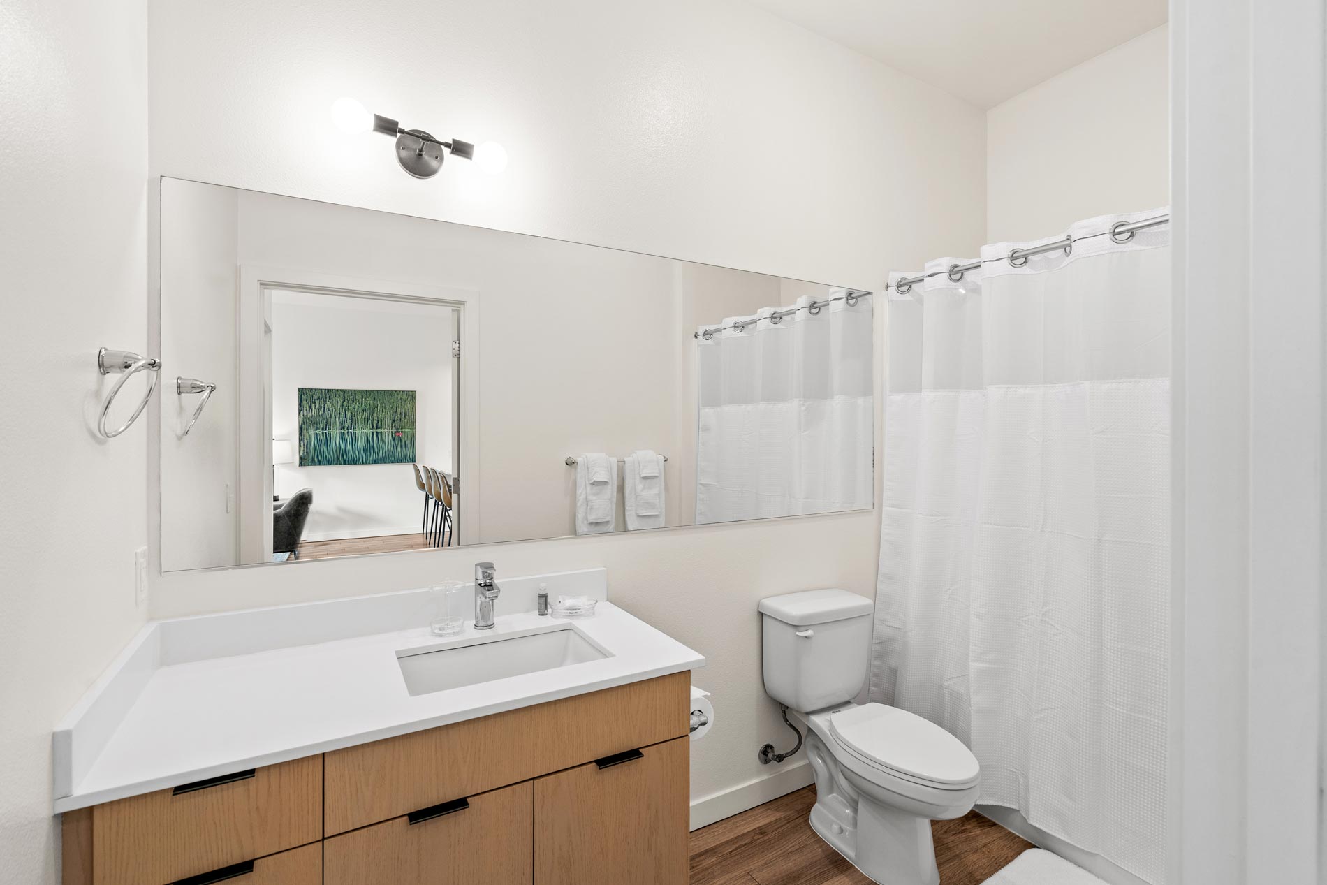 Meetinghouse staged bathroom