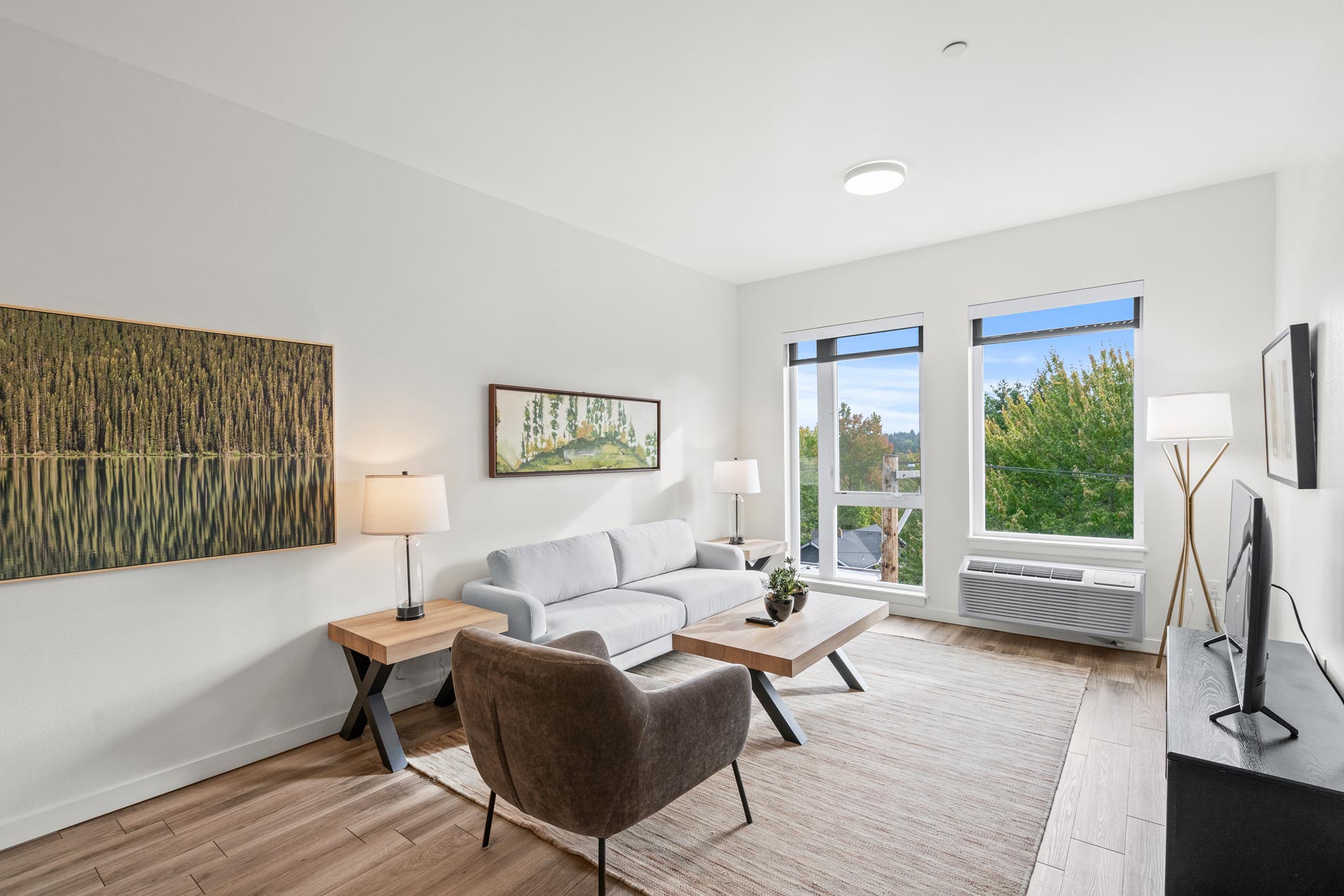 Meetinghouse staged living room