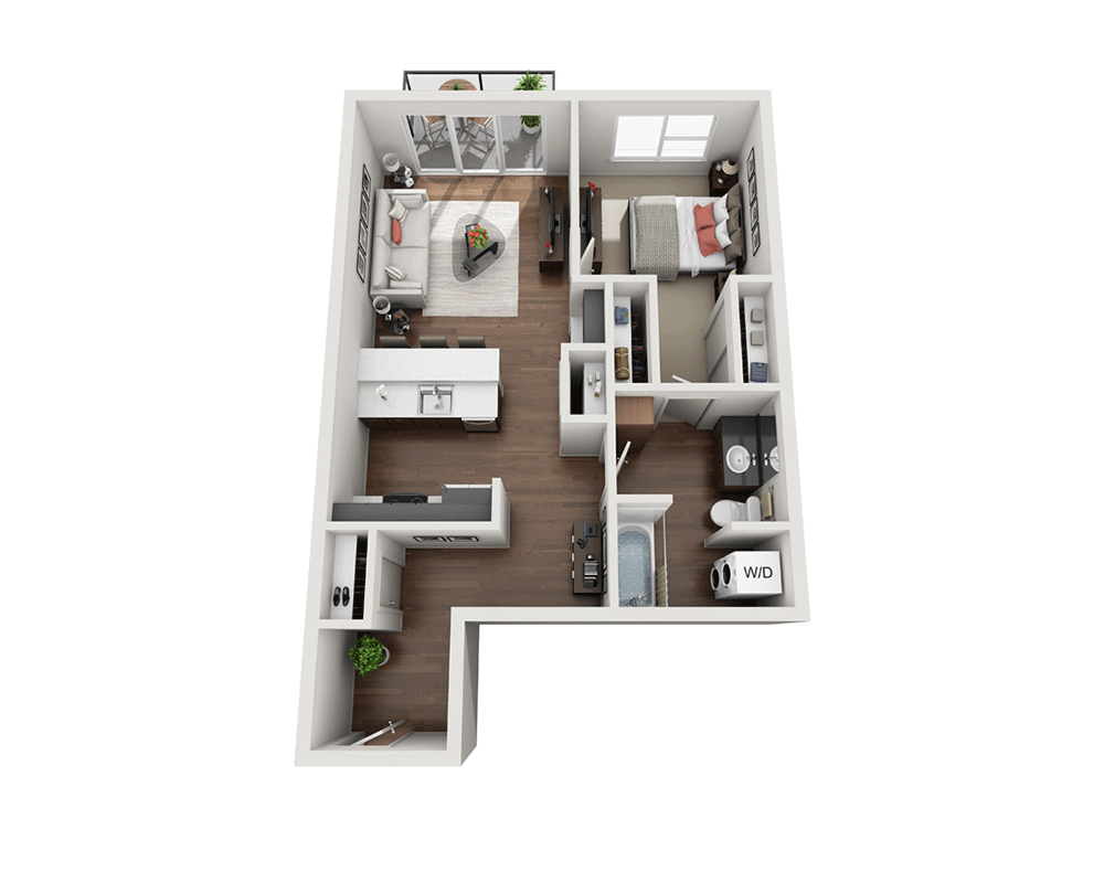 One Bedroom A1I