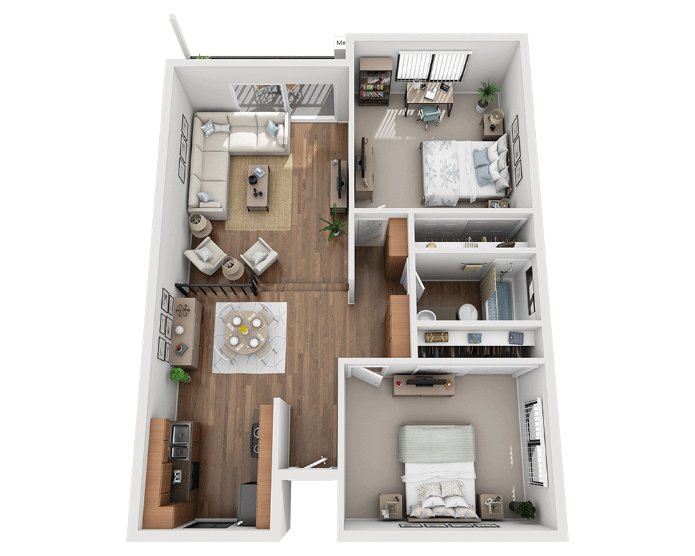 2 Bedroom