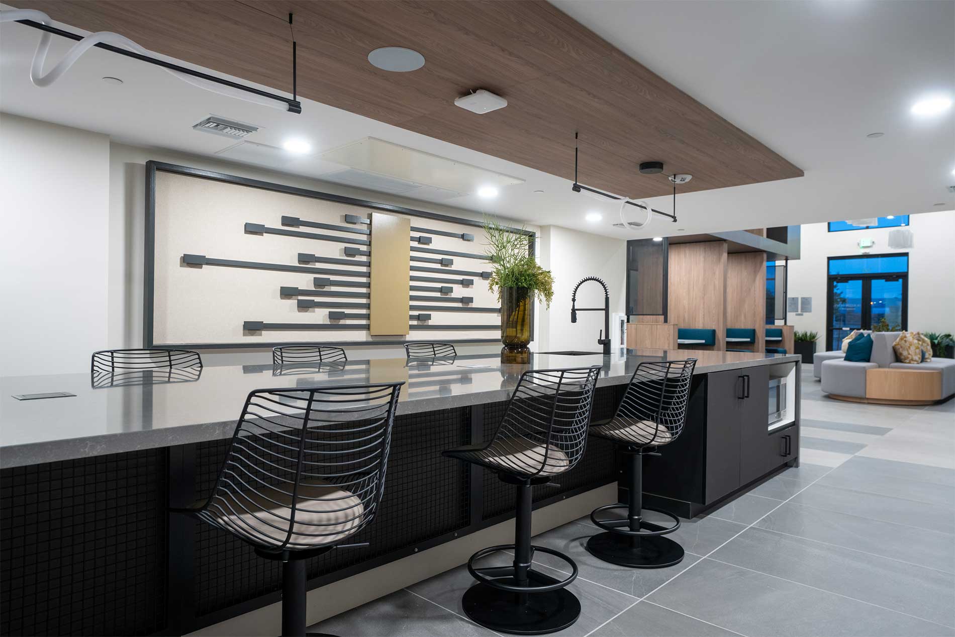 North Grove community clubroom