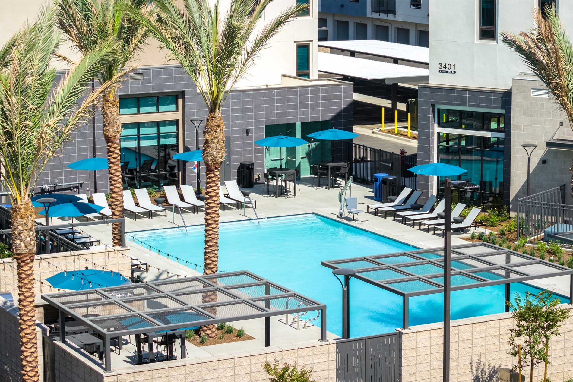 Brand new swimming pool in Riverside, CA