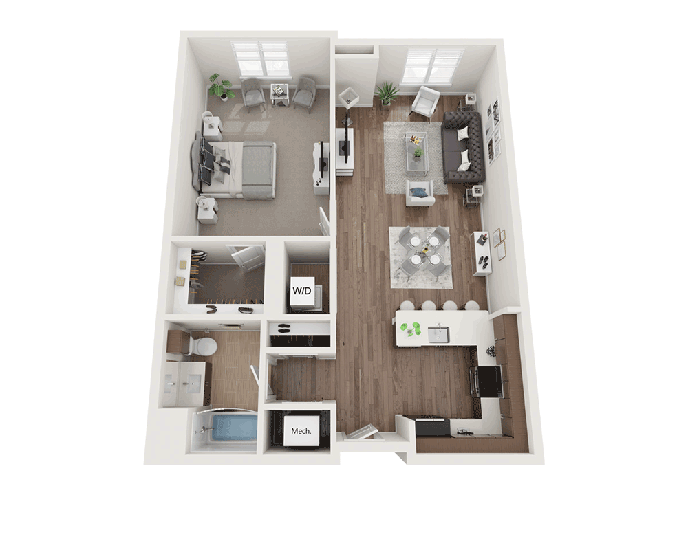 One Bedroom A1I