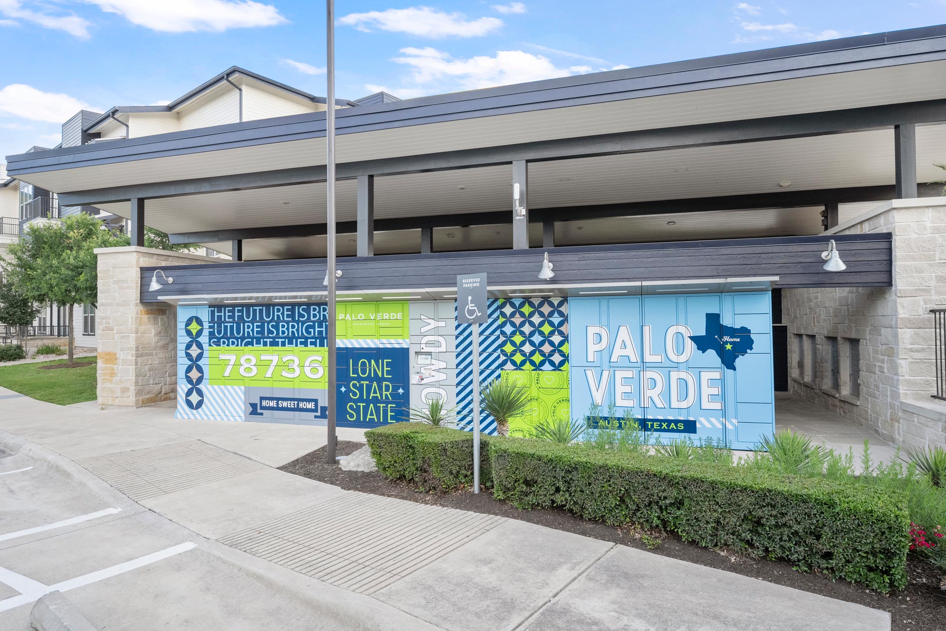 Palo Verde package lockers