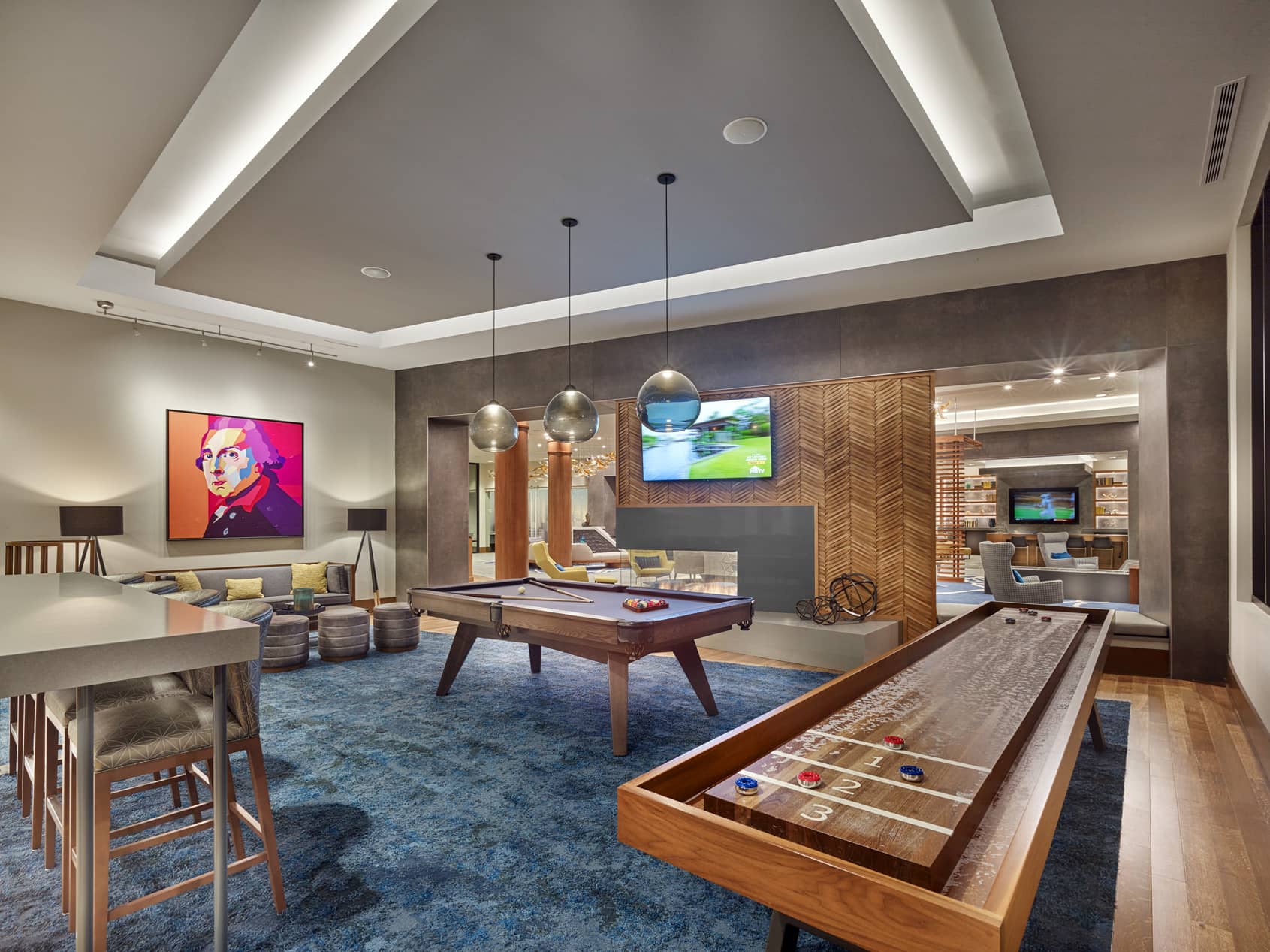 Park Square Apartments Game Room