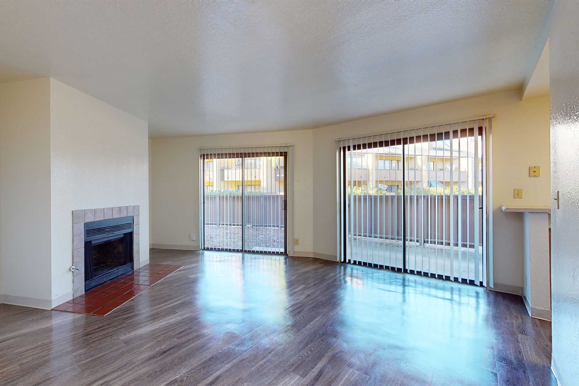 Pointe at Harden Ranch apartment living room