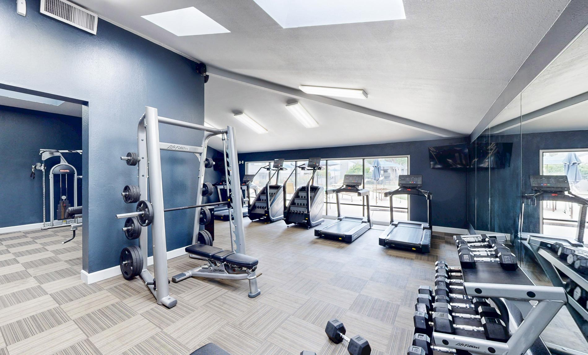 Pointe at Harden Ranch fitness center