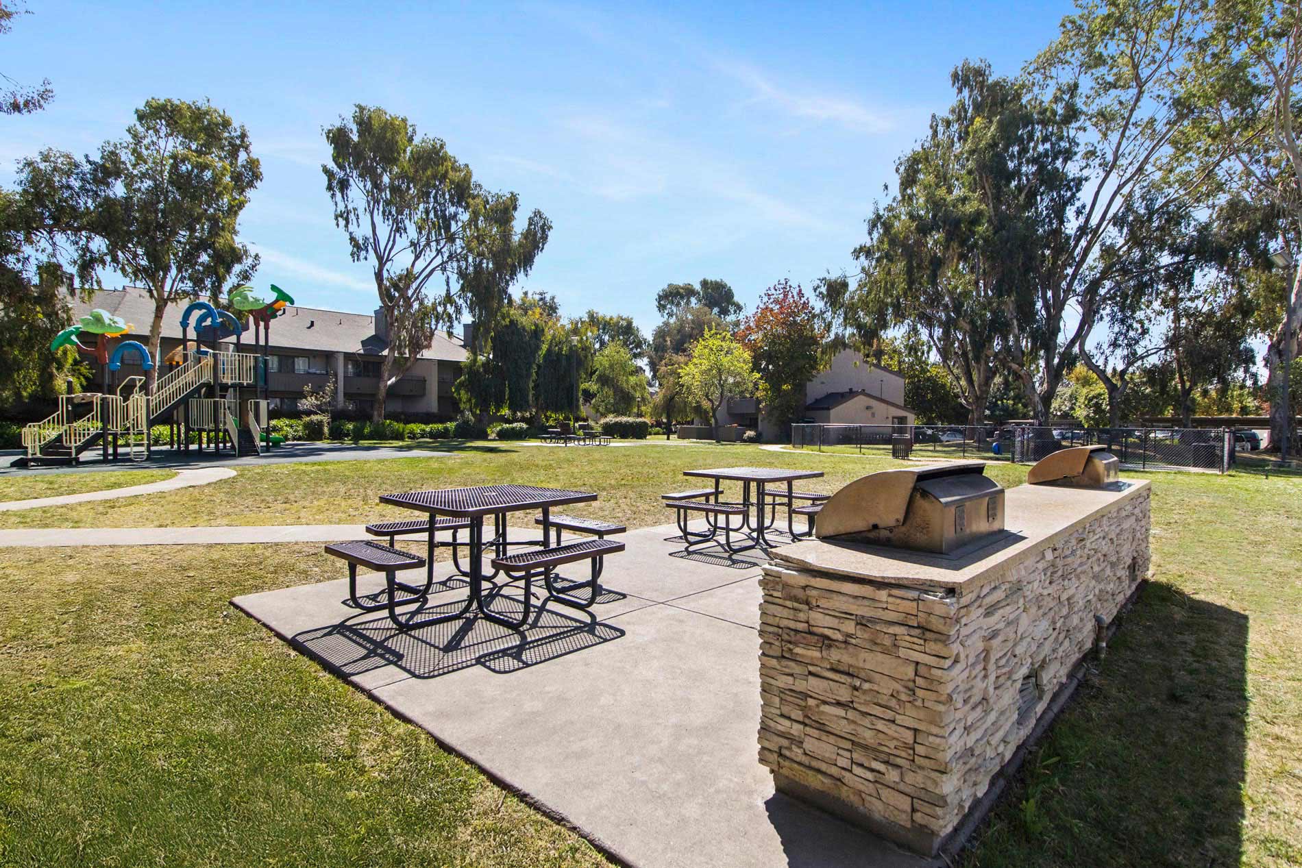 Harden Ranch grilling area