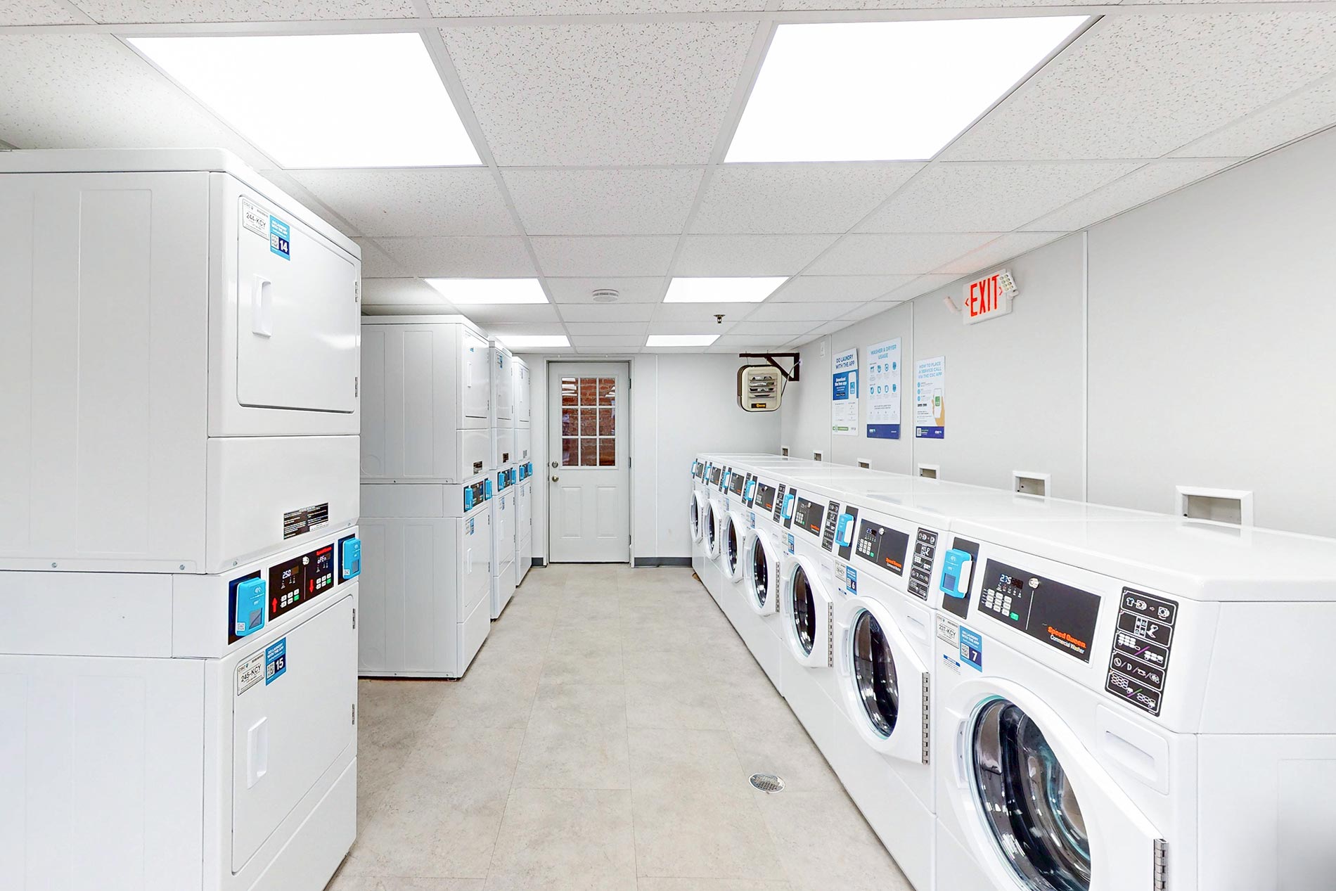 Presidential Greens laundry facility