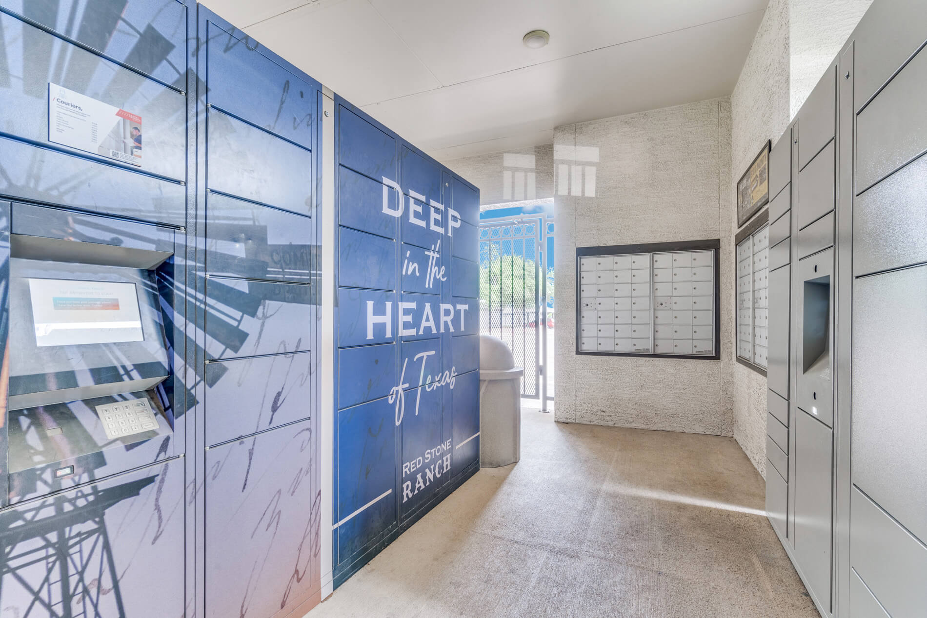 Red Stone Ranch Package lockers