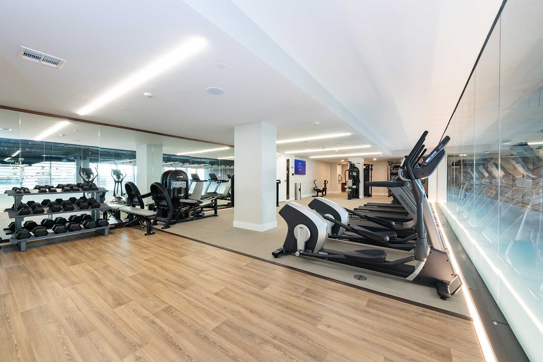 Residences at Lake Merritt fitness center