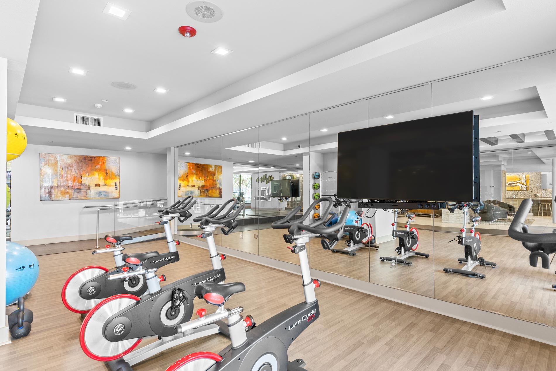 Residences At The Domain fitness center