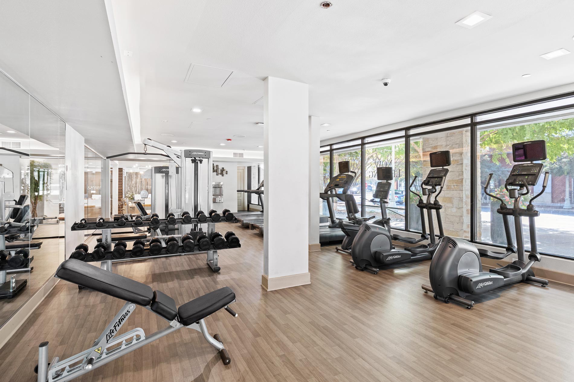 Residences At The Domain fitness center