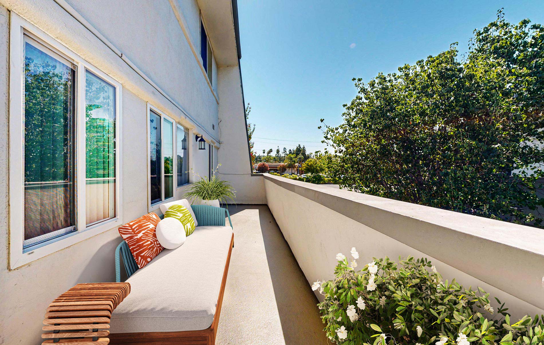 Rosebeach staged patio