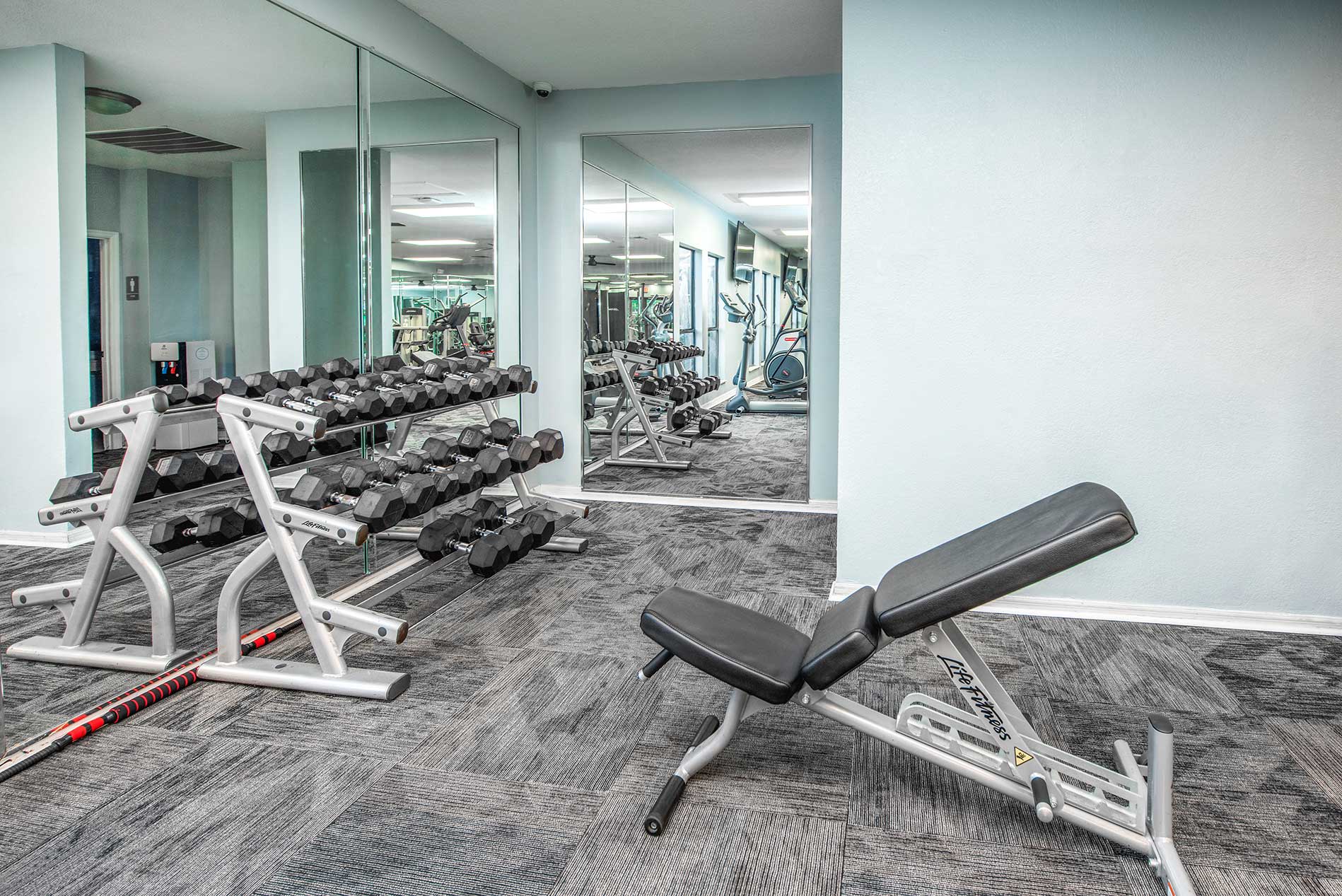 Seville on the Green fitness center