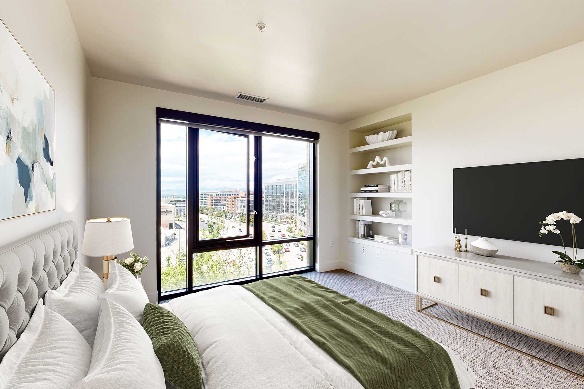 Steele Creek apartment bedroom