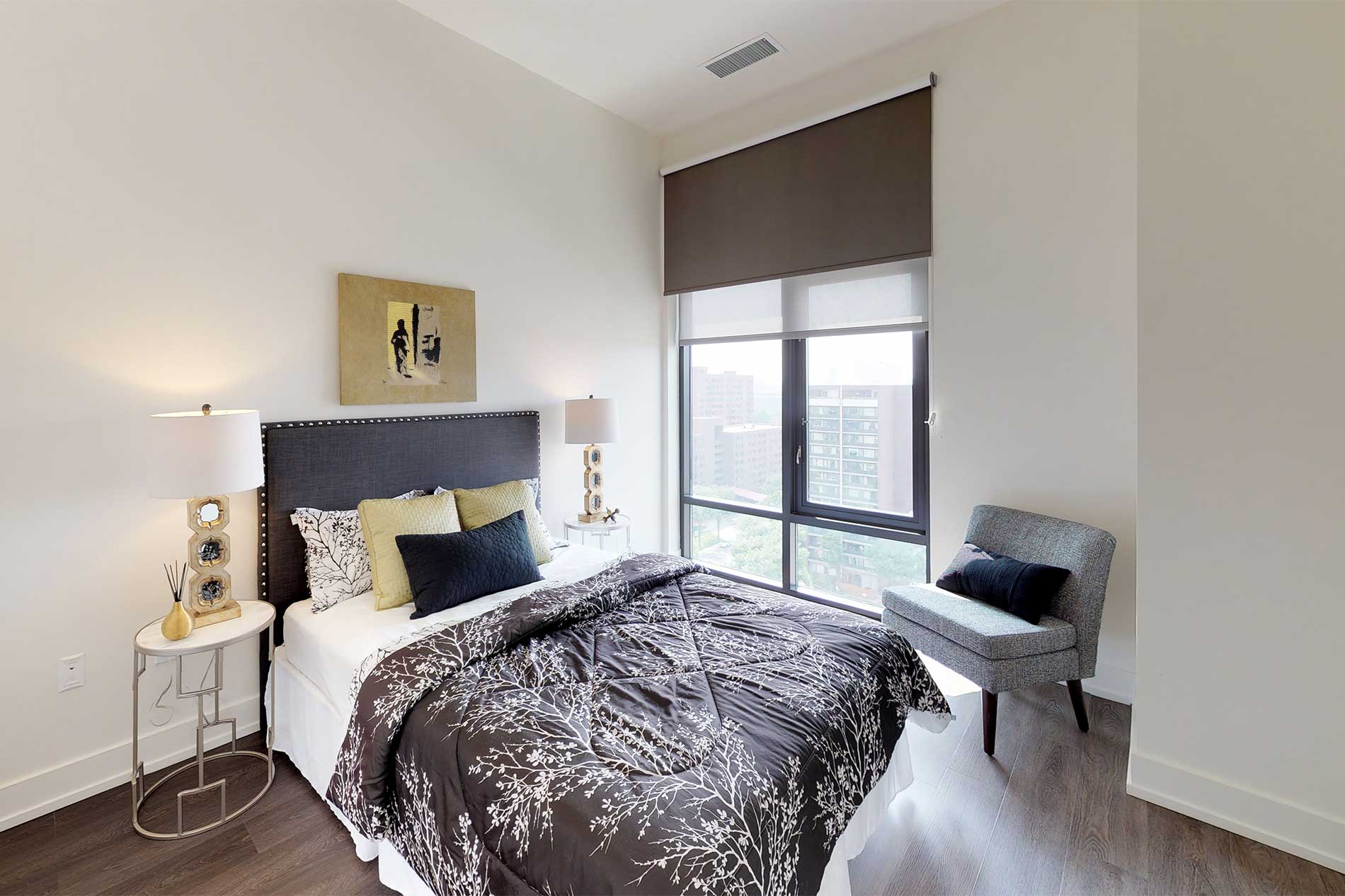 Steele Creek apartment bedroom