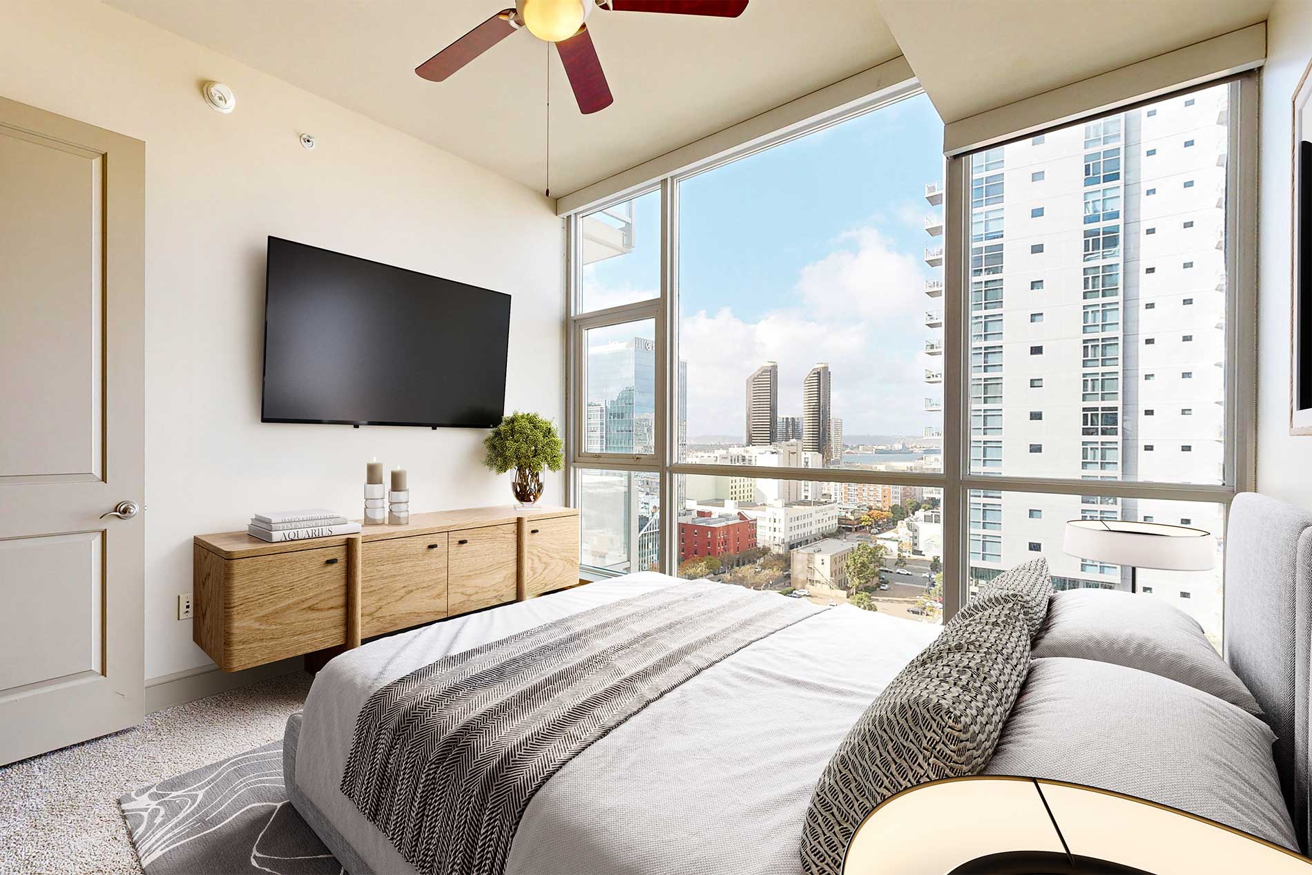 Strata apartment bedroom