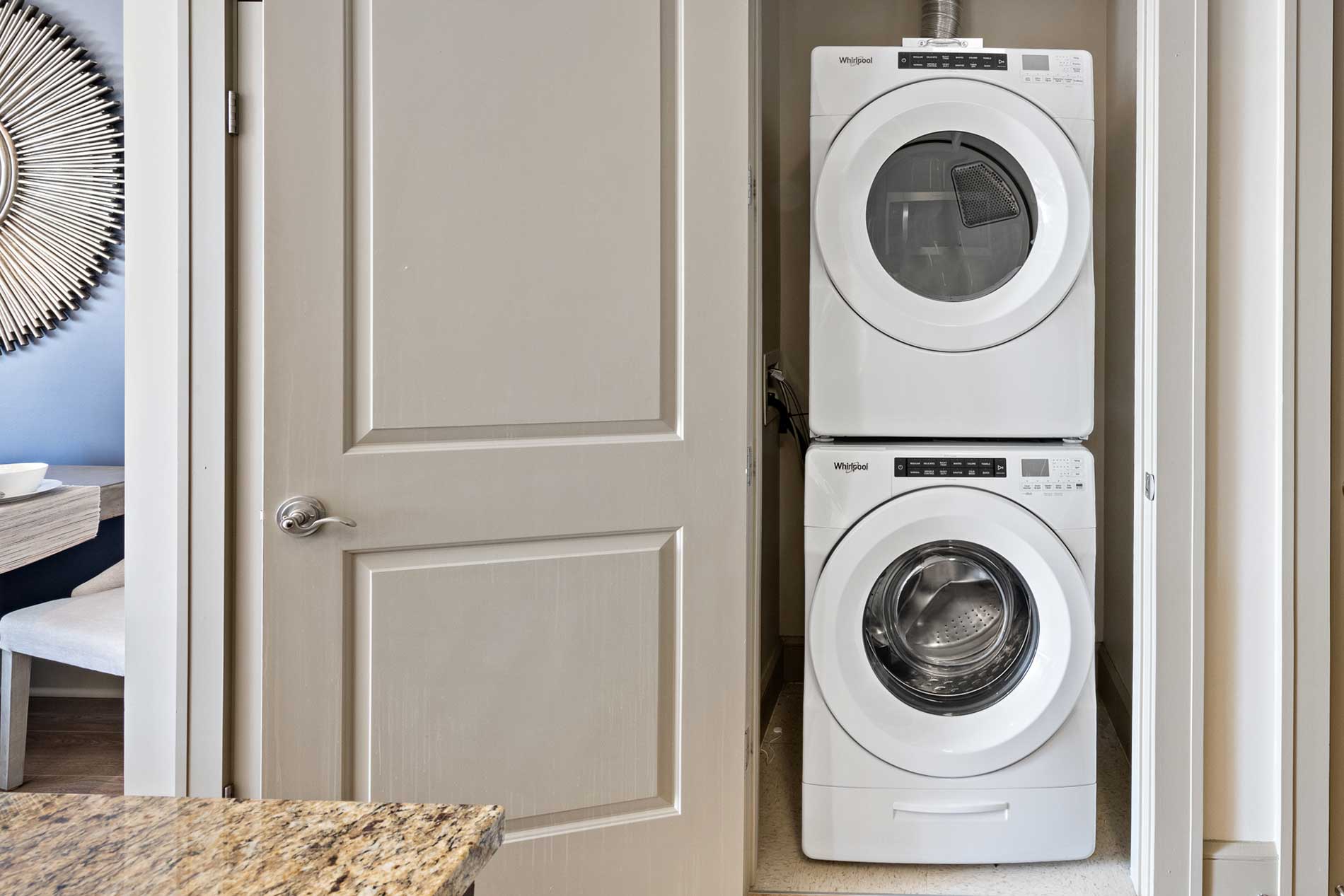 Strata apartment laundry