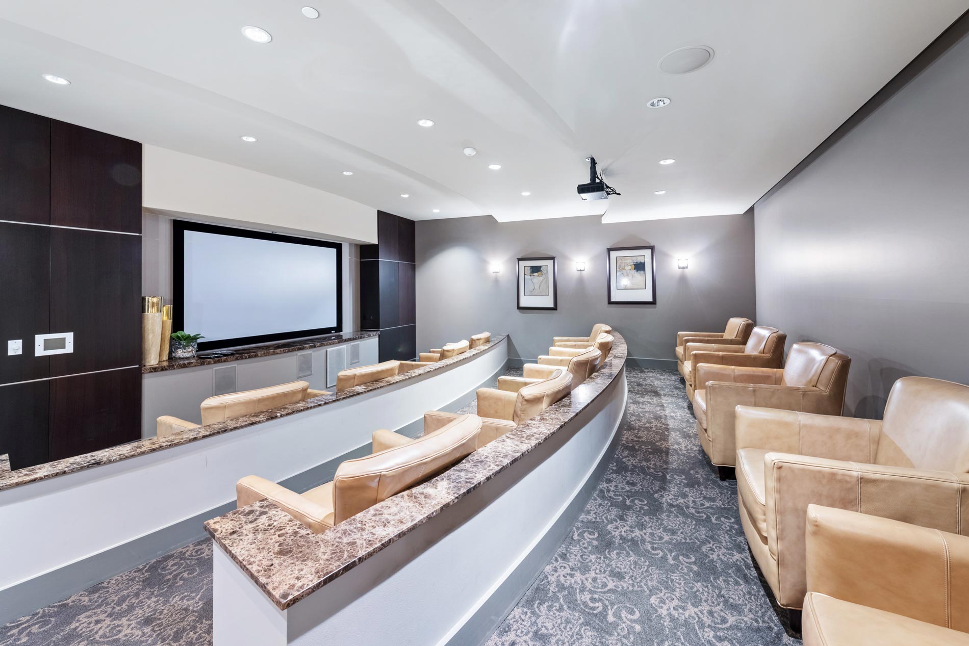 Strata movie room